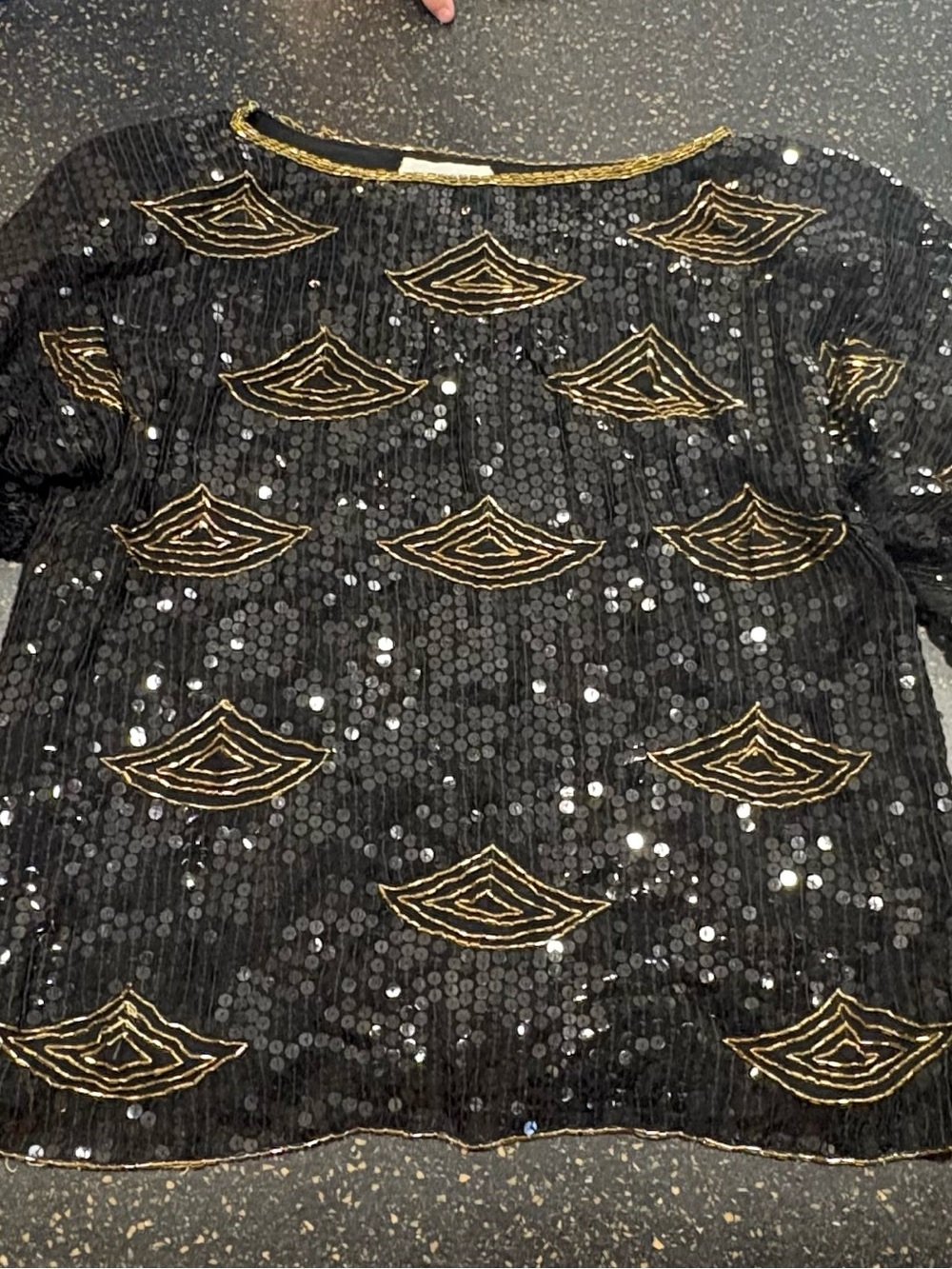 Marshall Russo Beaded Top